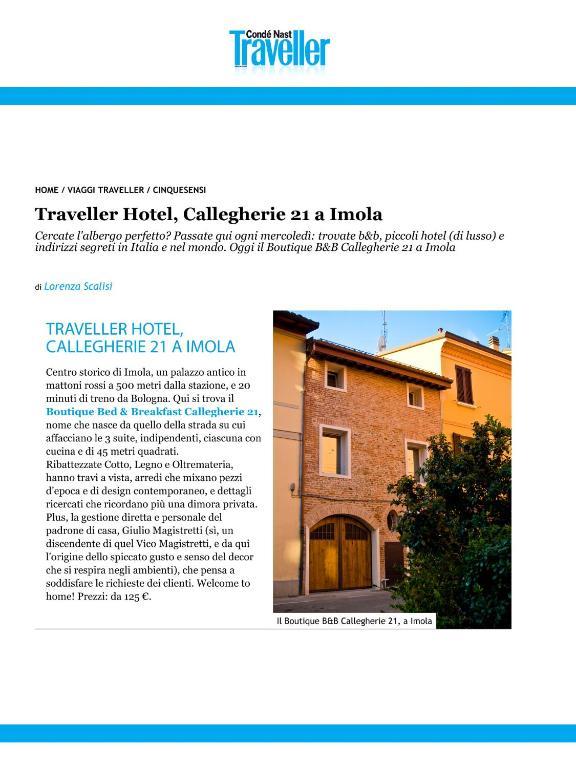 Callegherie 21 Boutique B&B Imola Exteriér fotografie